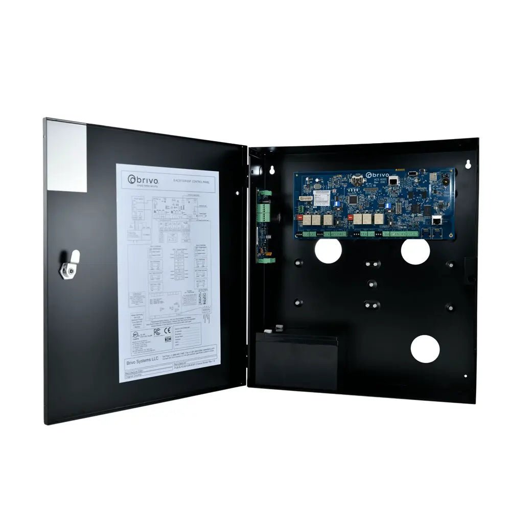 Brivo B-ACS6100R-E regular enclosure controller system with main board and power supply