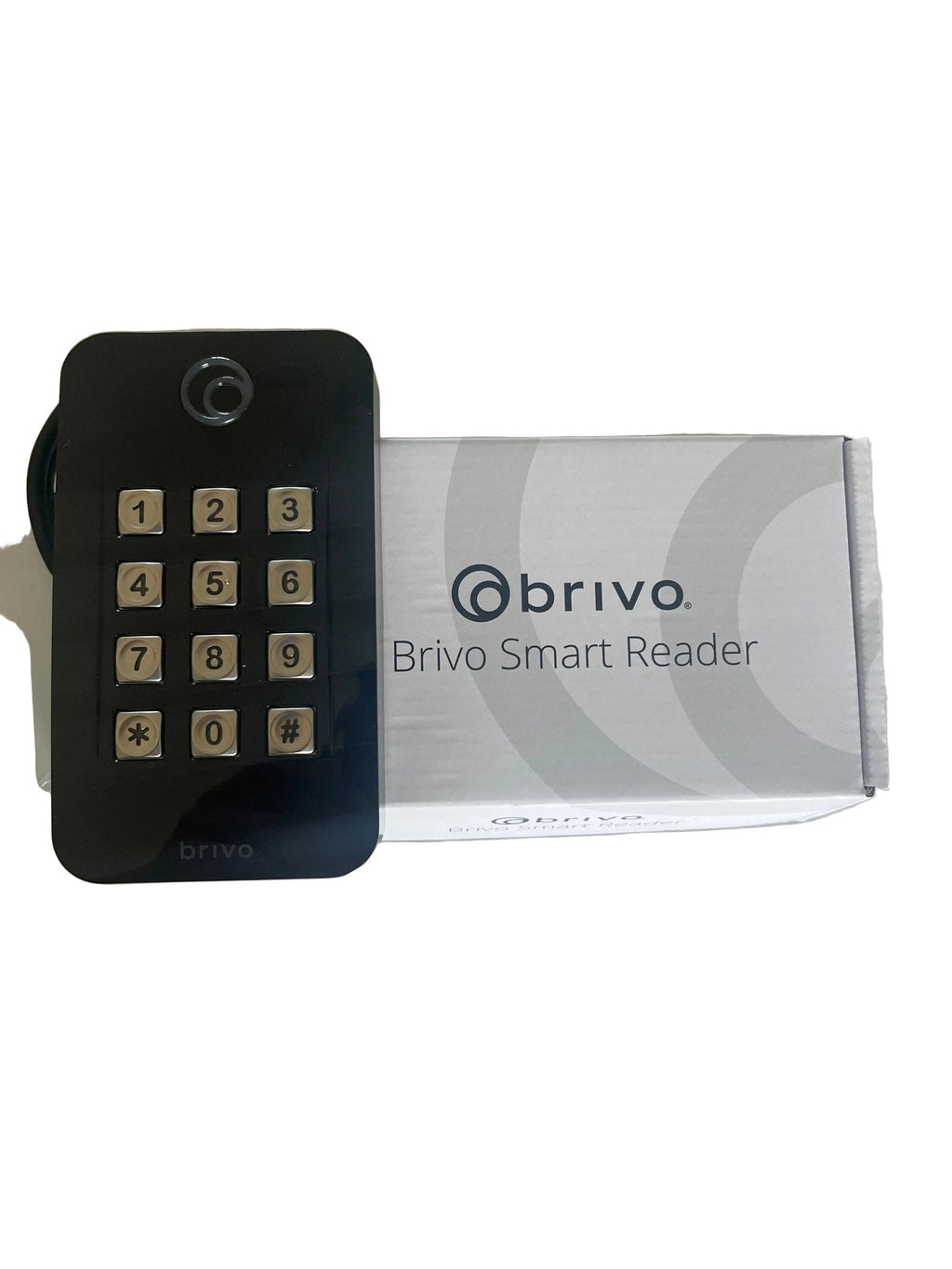 Brivo B-BSPKF-B black keypad smart access control reader alternate view