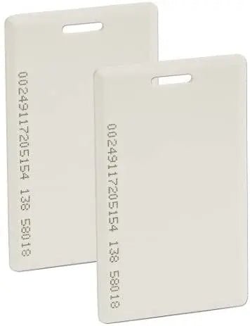 Rosslare 26-bit 125 kHz EM clamshell access cards, 25-pack